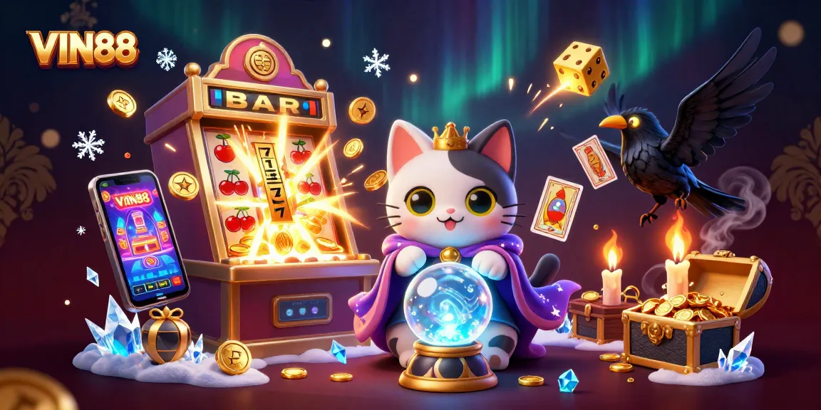 Experience thrilling wins at VIN88 with joyful gaming elements and vibrant visuals.
