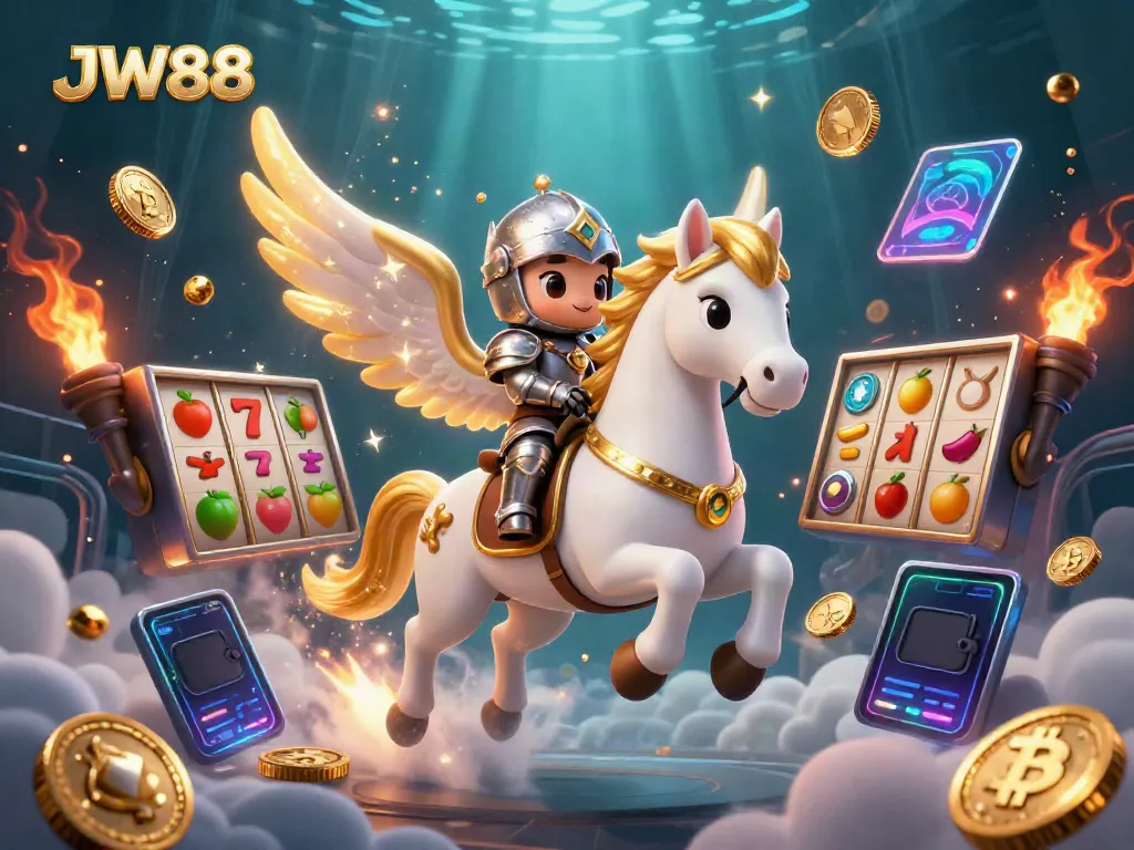 Engage with JW88's thrilling casino experience featuring dynamic slot games and cryptocurrency elements.