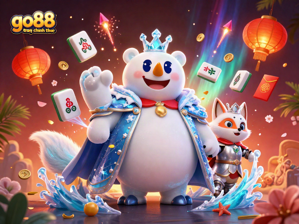 Experience the thrill of go88 trang chu chinh thuc with vibrant gaming elements and dynamic characters.