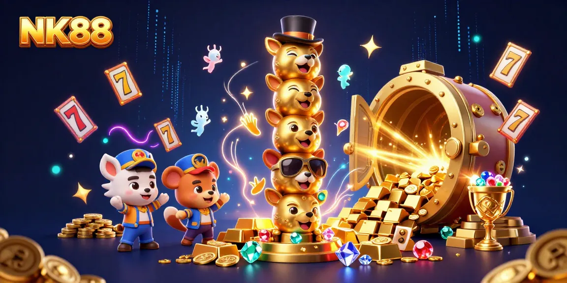 Experience thrilling gameplay and big wins at NK88 with vibrant casino elements and dynamic graphics.