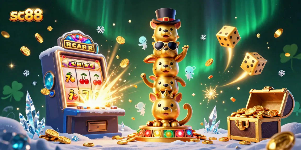 Experience the excitement at sc88 with vibrant casino-themed animation and dynamic game elements