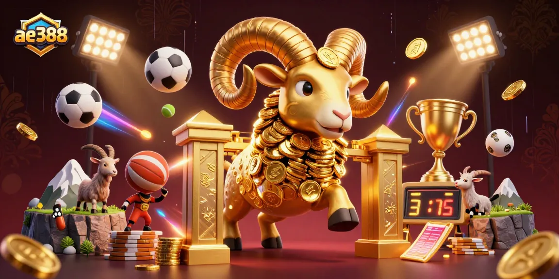 Experience thrilling betting with ae388’s dynamic casino scene filled with action and vibrant elements.